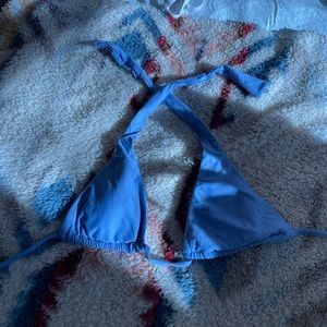 J Crew Light Blue Bikini Top